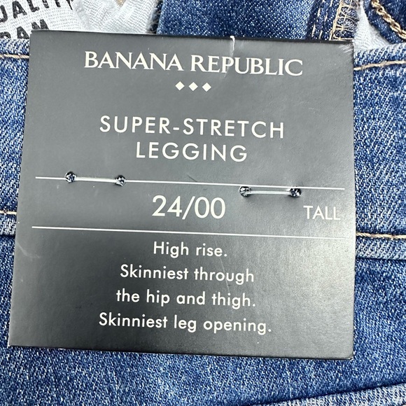 BANANA REPUBLIC Super Stretch‎ Leggings, Size TALL 24/00 - Picture 11 of 13